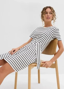 Jerseykleid aus reiner Baumwolle