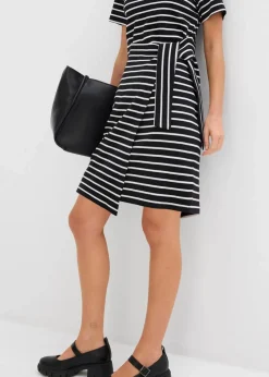 Jerseykleid aus reiner Baumwolle