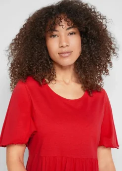 Jerseykleid aus reiner Baumwolle