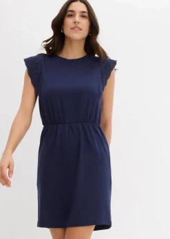 Jerseykleid aus reiner Baumwolle