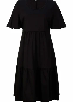 Jerseykleid aus reiner Baumwolle