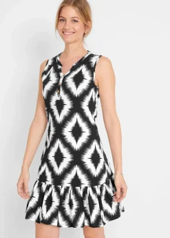 Jerseykleid aus softem Baumwoll-Mix