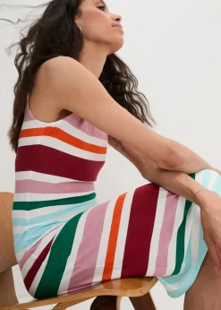 Jerseykleid aus softem Viskose-Mix