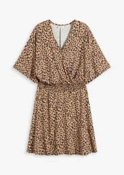 Jerseykleid aus Viskose-Mix