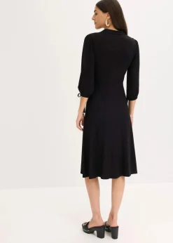 Jerseykleid aus Viskose-mix