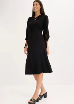 Jerseykleid aus Viskose-mix