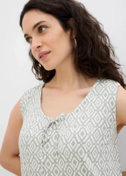 Jerseykleid aus Viskose-Mix