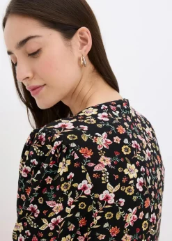 Jerseykleid aus Viskose-Mix