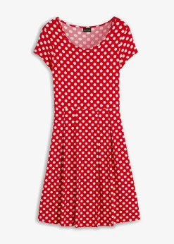 Jerseykleid aus Viskose-Mix