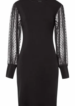 Jerseykleid aus Viskose-Mix