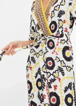 Jerseykleid mit Bindeband