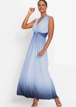 Jerseykleid mit Drapierung