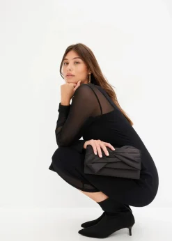 Jerseykleid mit Mesh