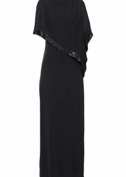 Jerseykleid mit Pailletten