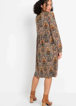 Jerseykleid mit Paisley
