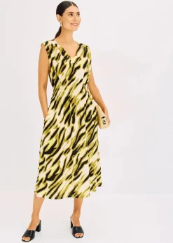 Jerseykleid mit Smock