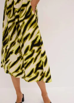 Jerseykleid mit Smock