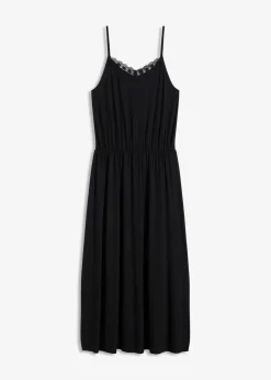 Jerseykleid mit Spitze