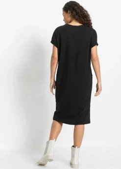 Jerseykleid mit Taschen