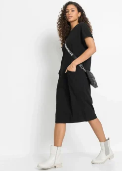 Jerseykleid mit Taschen