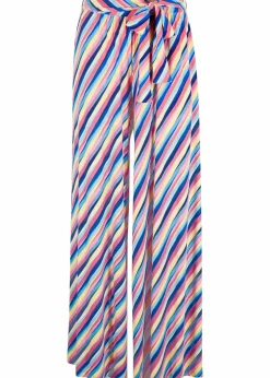 Jersey-Palazzohose aus softem Viskose-Mix