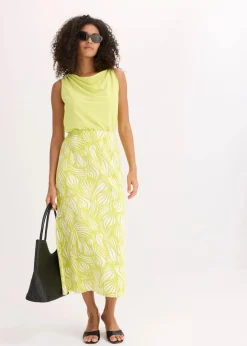 Jersey-Rock aus Bio-Baumwolle mit Stretch