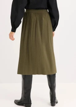 Jersey-Rock aus fließendem Viskose-Mix