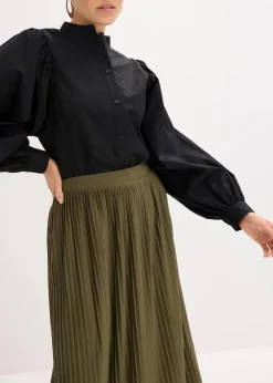 Jersey-Rock aus fließendem Viskose-Mix