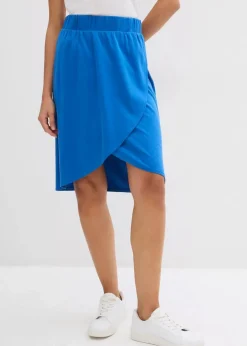 Jersey-Rock aus fließendem Viskose-Mix