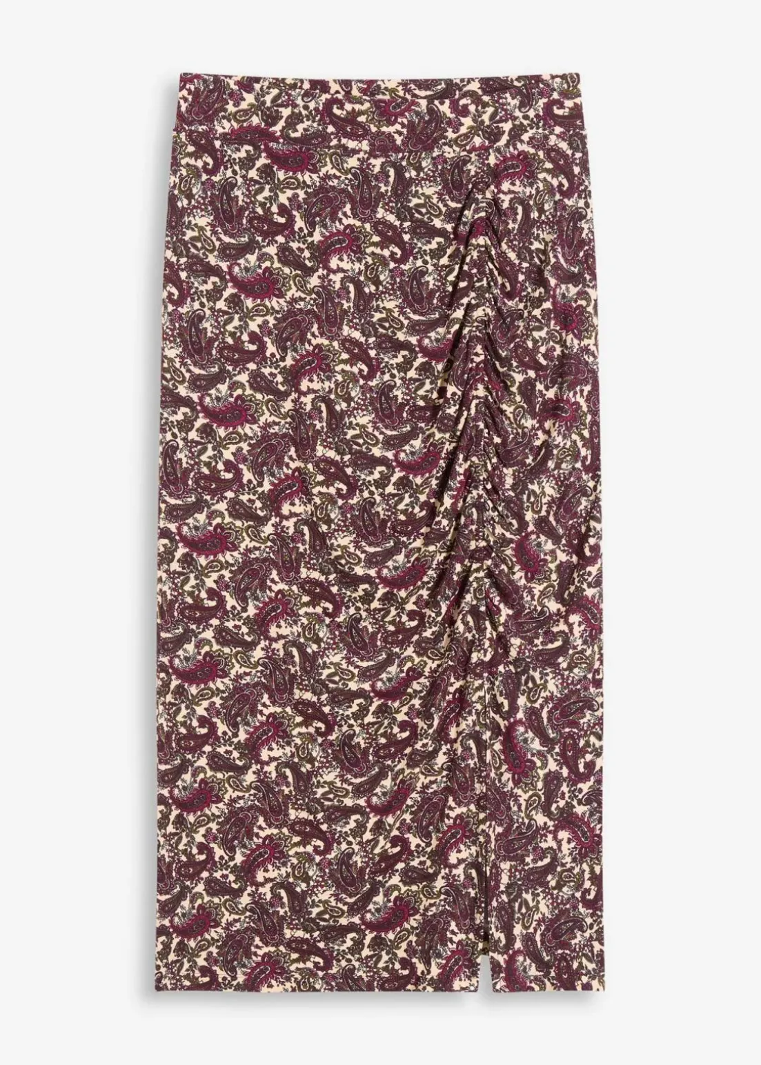 Jersey-Rock aus fließendem Viskose-Mix