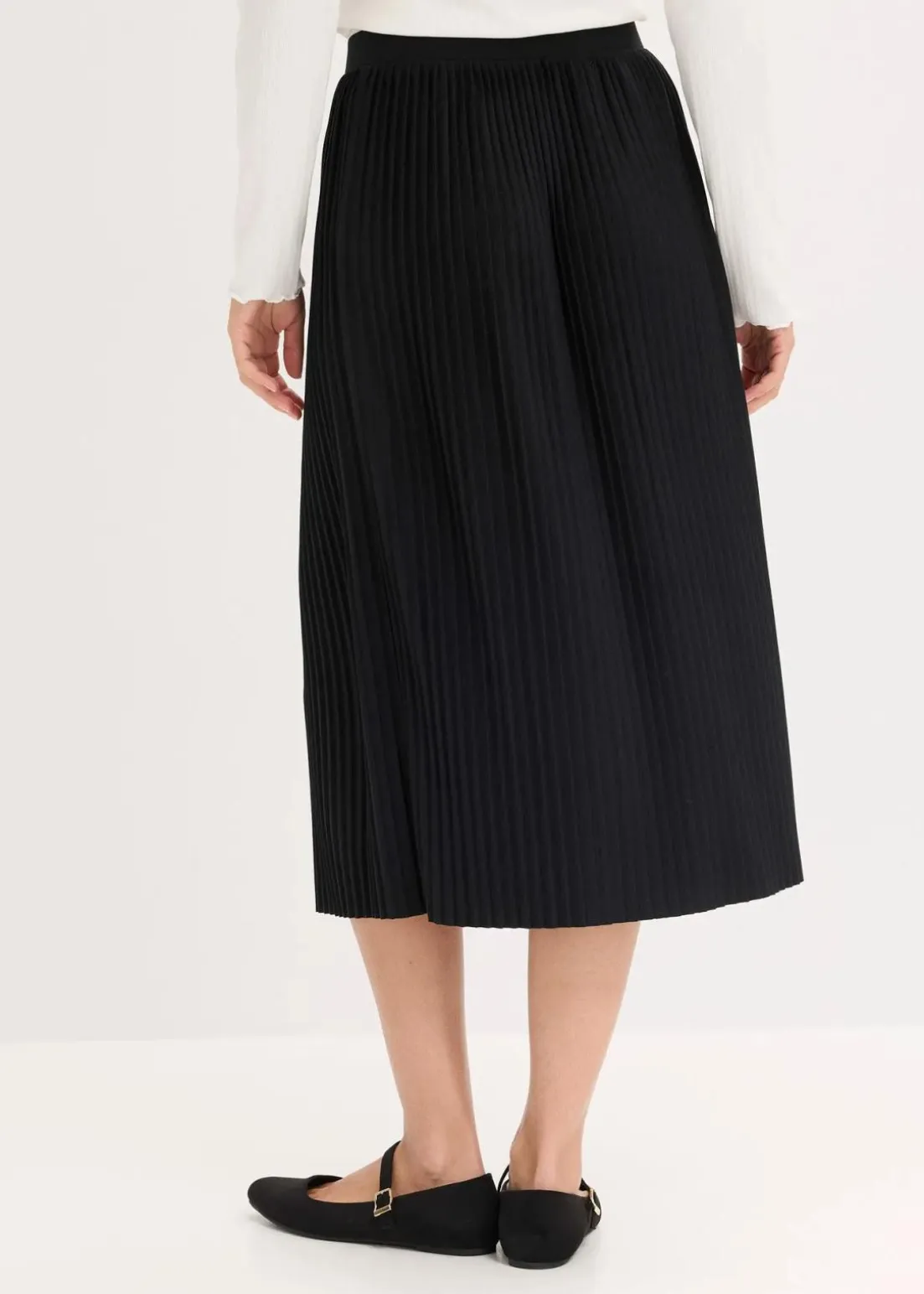 Jersey-Rock aus fließendem Viskose-Mix