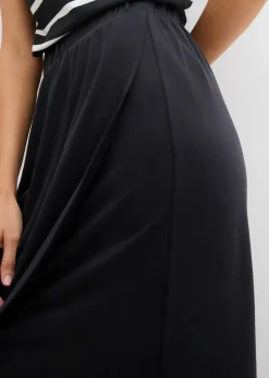 Jersey-Rock aus fließendem Viskose-Mix