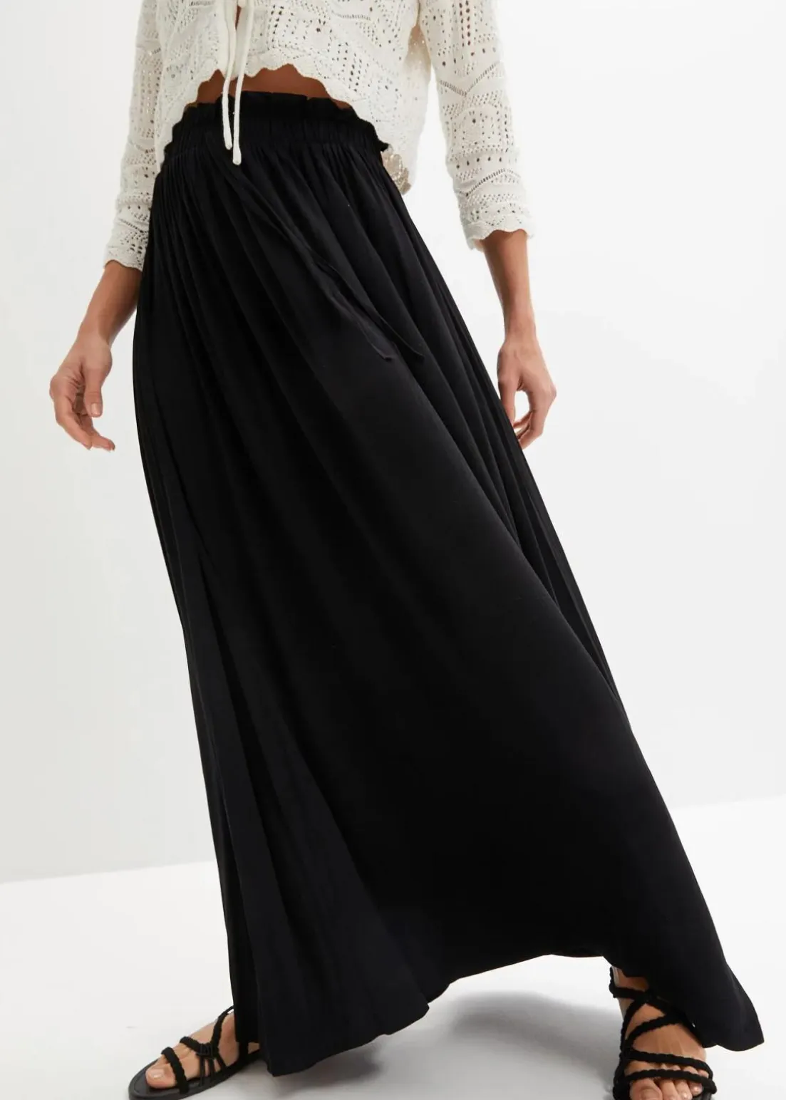 Jersey-Rock aus Viskose