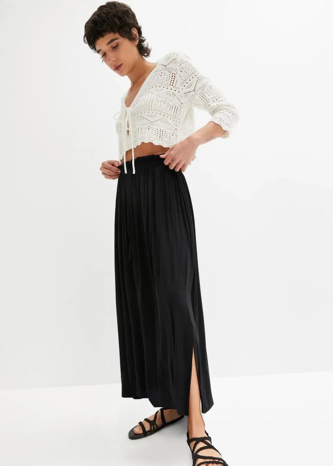 Jersey-Rock aus Viskose