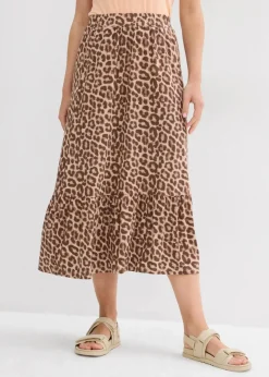 Jersey-Rock aus Viskose-Mix