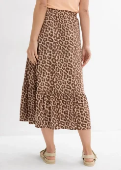 Jersey-Rock aus Viskose-Mix