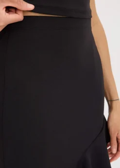 Jersey-Rock mit Volants