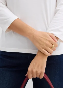 Jersey-Shirt aus Baumwollmix