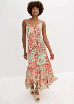 Jersey-Trägerkleid aus softem Viskose-Mix