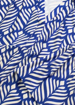 Jersey-Tunika-Kleid aus softem Viskose-Mix