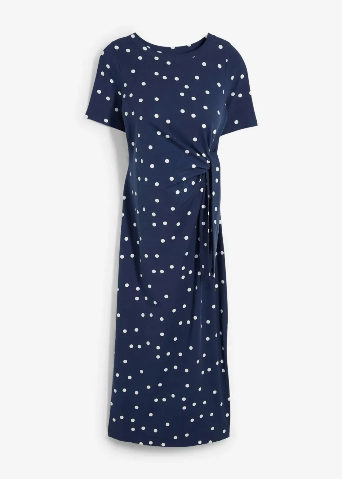 Jersey-Umstandskleid aus Bio-Baumwolle in Midilänge