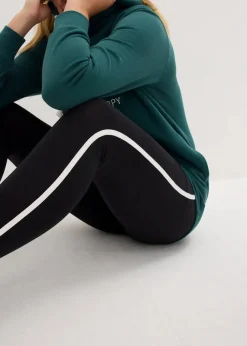 Jogginganzug mit Long-Sweatshirt und Leggings (2-teilig)