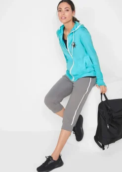 Jogginghose aus Baumwolle (2er Pack), Capri-Länge