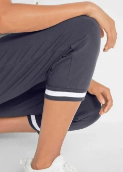 Jogginghose, 3/4-Länge aus Baumwollmix