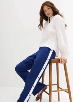 Jogginghose mit Druckknöpfen, schnelltrocknend