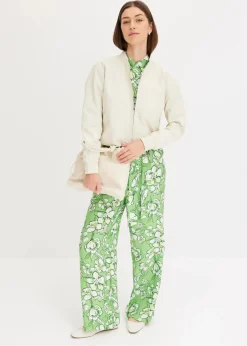 Jumpsuit aus fließendem Viskose-Mix