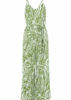 Jumpsuit aus fließender Viskose