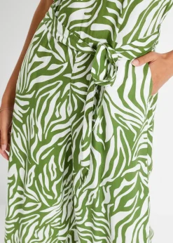 Jumpsuit aus fließender Viskose