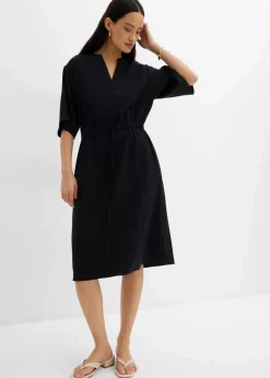 Kaftan-Kleid aus feiner Viskose