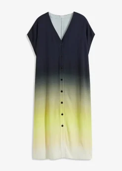 Kaftan-Kleid aus Viskose